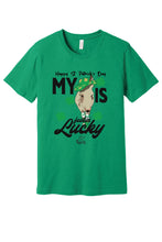 Load image into Gallery viewer, St. Patrick Day Feeling Lucky featuring Ozzy.
