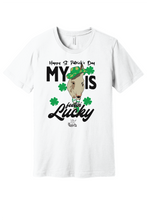 Load image into Gallery viewer, St. Patrick Day Feeling Lucky featuring Ozzy.
