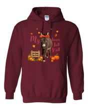 Load image into Gallery viewer, Love Fall Y'all Hoodie
